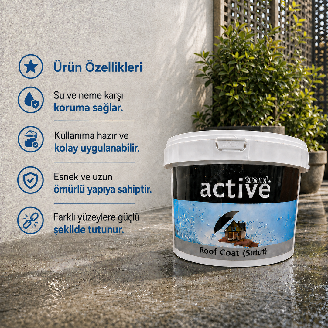 Trend Active Sutut – Su Geçirmez Elastik Kaplama Boyası